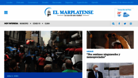 What Elmarplatense.com website looked like in 2021 (3 years ago)