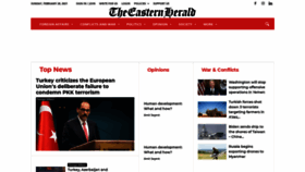 What Easternherald.com website looked like in 2021 (3 years ago)