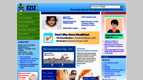 What Eziz.org website looked like in 2021 (3 years ago)