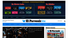 What Elporvenir.mx website looked like in 2021 (3 years ago)