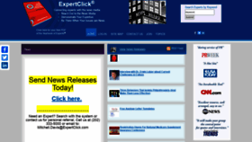 What Expertclick.com website looked like in 2021 (3 years ago)