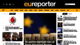 What Eureporter.co website looked like in 2021 (3 years ago)
