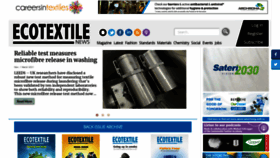What Ecotextile.com website looked like in 2021 (3 years ago)