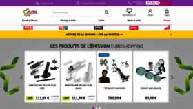 What Euroshopping.fr website looked like in 2021 (3 years ago)