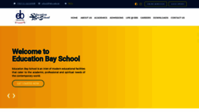 What Ebs.edu.pk website looked like in 2021 (3 years ago)