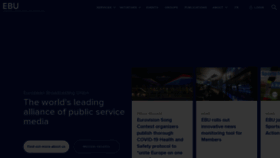 What Ebu.ch website looked like in 2021 (3 years ago)
