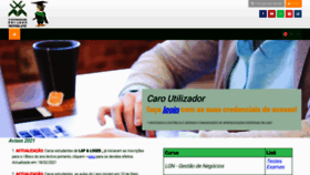 What Ensino.uem.mz website looked like in 2021 (3 years ago)