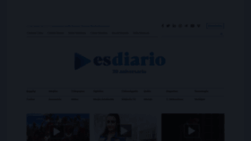 What Esdiario.com website looked like in 2021 (3 years ago)