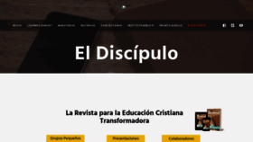 What Eldiscipulo.org website looked like in 2021 (3 years ago)