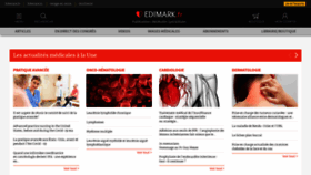 What Edimark.fr website looked like in 2021 (3 years ago)