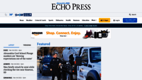What Echopress.com website looked like in 2021 (3 years ago)
