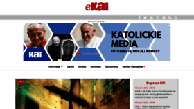 What Ekai.pl website looked like in 2021 (3 years ago)