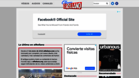 What Elrellano.org website looked like in 2021 (3 years ago)