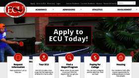 What Ecok.edu website looked like in 2021 (3 years ago)