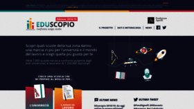 What Eduscopio.it website looked like in 2021 (3 years ago)