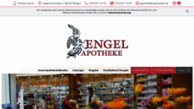 What Engelwangen.de website looked like in 2021 (3 years ago)