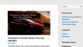 What E-vehicleinfo.com website looked like in 2021 (3 years ago)