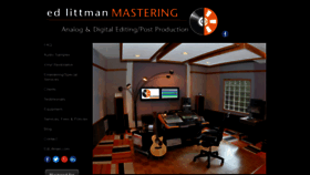 What Edlittmanmastering.com website looked like in 2021 (3 years ago)
