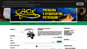 What Esoxnz.sk website looked like in 2021 (3 years ago)