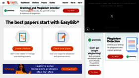 What Easybib.com website looked like in 2021 (3 years ago)