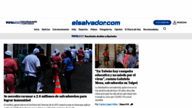 What Elsalvador.com website looked like in 2021 (3 years ago)