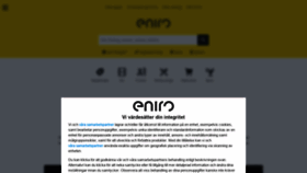 What Eniro.se website looked like in 2021 (4 years ago)