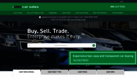 What Enterprisecarsales.com website looked like in 2021 (3 years ago)