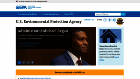 What Epa.gov website looked like in 2021 (3 years ago)