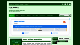What Excelmaniacs.id website looked like in 2021 (3 years ago)