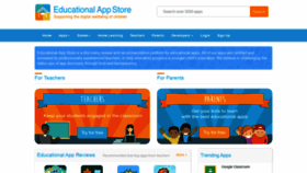 What Educationalappstore.com website looked like in 2021 (3 years ago)
