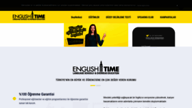 What Englishtimebeylikduzu.com website looked like in 2021 (3 years ago)