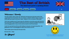 What Effingpot.com website looked like in 2021 (3 years ago)