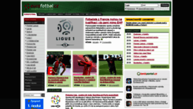 What Eurofotbal.cz website looked like in 2021 (3 years ago)