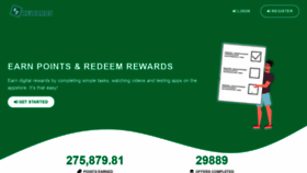 What Ezrewards.gg website looked like in 2021 (3 years ago)