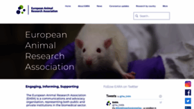 What Eara.eu website looked like in 2021 (3 years ago)
