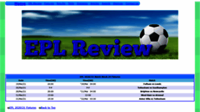 What Eplreview.com website looked like in 2021 (3 years ago)