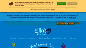 What Ellaskitchen.co.uk website looked like in 2021 (3 years ago)