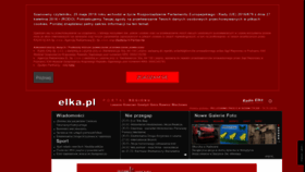 What Elka.pl website looked like in 2021 (3 years ago)