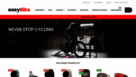 What Easybike.co.za website looked like in 2021 (3 years ago)