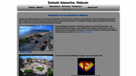 What Exmouthcam.co.uk website looked like in 2021 (3 years ago)
