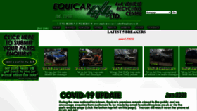 What Equicar.co.uk website looked like in 2021 (3 years ago)