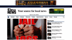What Easternnewmexiconews.com website looked like in 2021 (4 years ago)