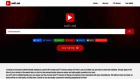 What Ev01.net website looked like in 2021 (3 years ago)