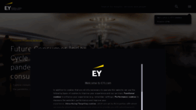 What Ey.com website looked like in 2021 (3 years ago)