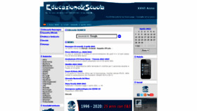 What Edscuola.eu website looked like in 2021 (3 years ago)