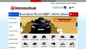 What Elektrickeauticka.sk website looked like in 2021 (3 years ago)