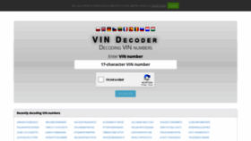 What En.vindecoder.pl website looked like in 2021 (3 years ago)