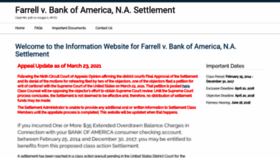 What Eobcsettlement.com website looked like in 2021 (3 years ago)