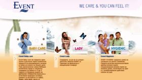 What Event-care.com website looked like in 2021 (3 years ago)