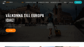 What Europaidag.se website looked like in 2021 (3 years ago)